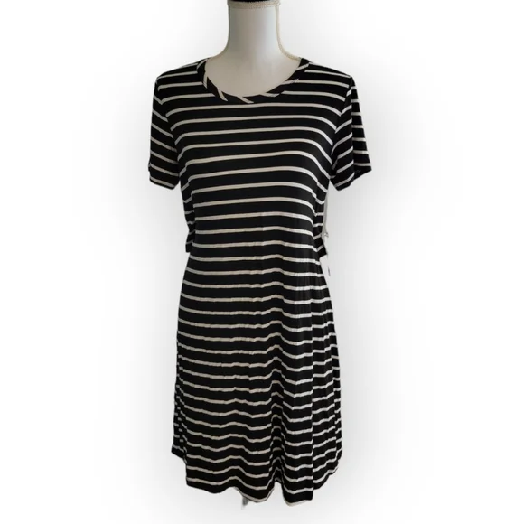 patchwork knit dress Blue Zone Planet